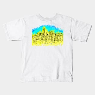 cityscape Kids T-Shirt